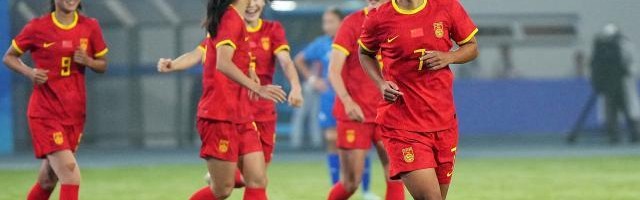 半岛·体育-王霜5球！连续2届16比0 女足平队史亚运会赢球纪录